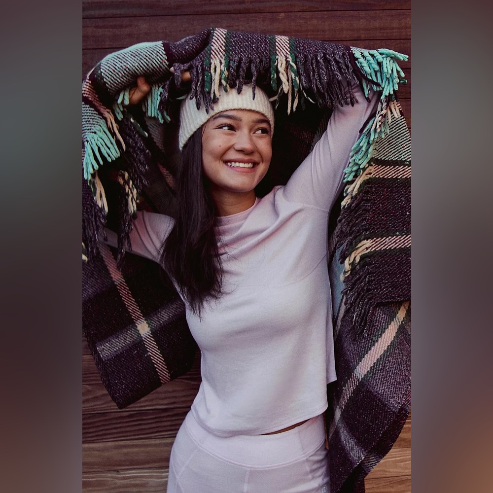 NWOT Free People Movement Moonlight Base Layer Long SleeveSize XL